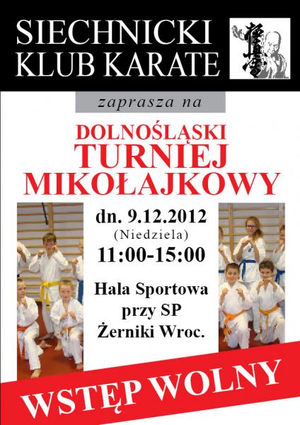 Dolnolski Turniej Mikoajkowy Karate