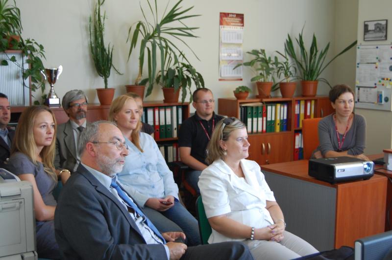 Wizyta delegacji z powiatu warszawskiego