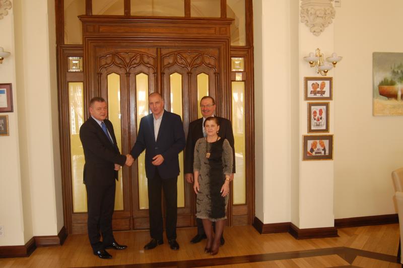 Z wizyt u prezydenta Wrocawia 
