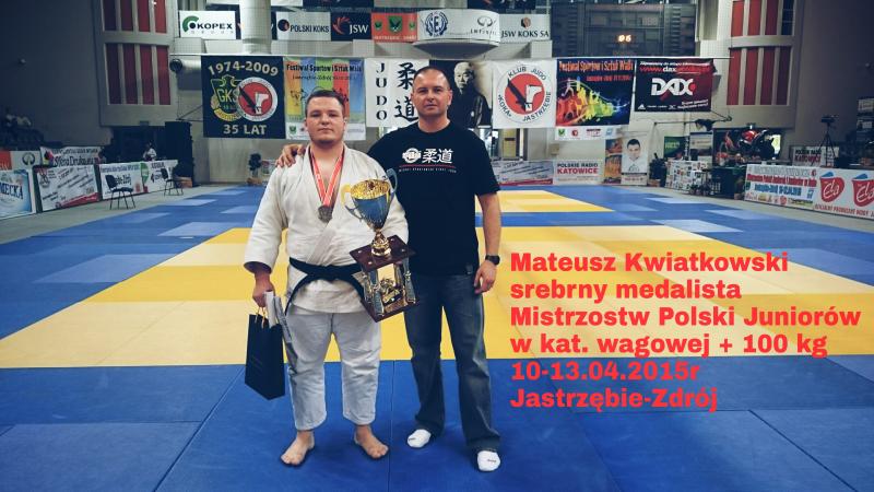 Mateusz Kwiatkowski wicemistrzem Polski Juniorw 