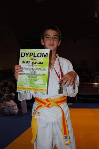 Kacper Dwoiczko Mistrzem Polski w judo 