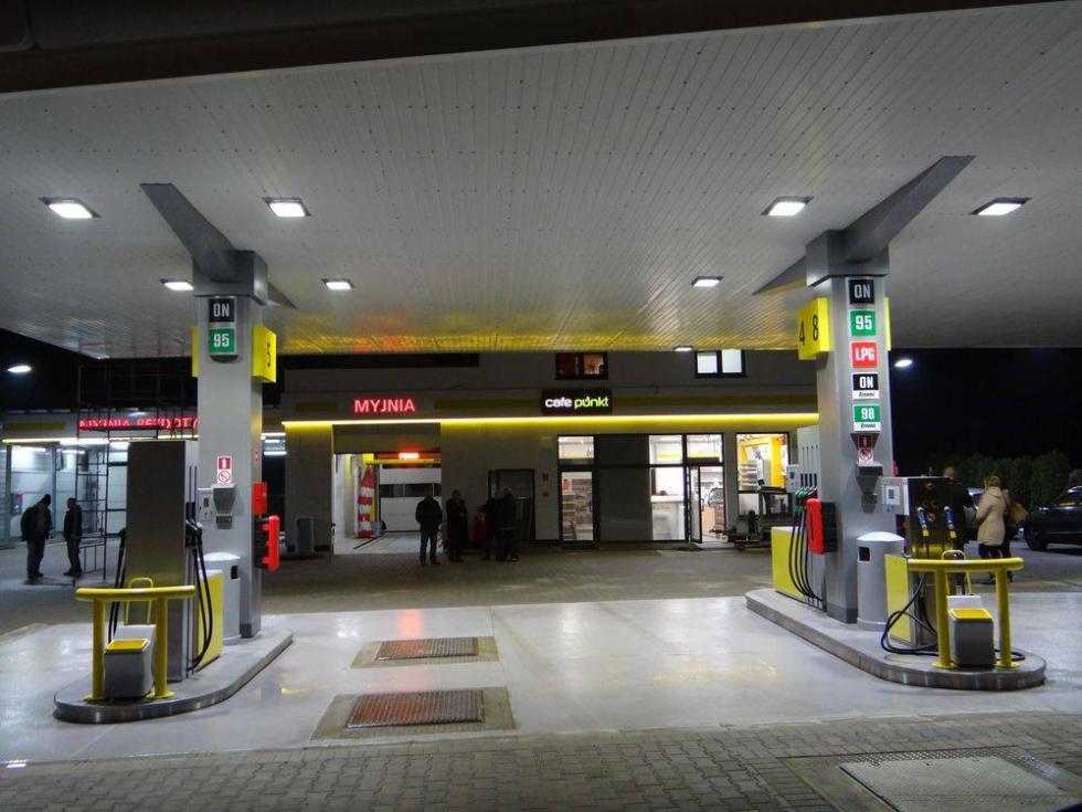 Nowa stacja benzynowa w Siechnicach prawie gotowa