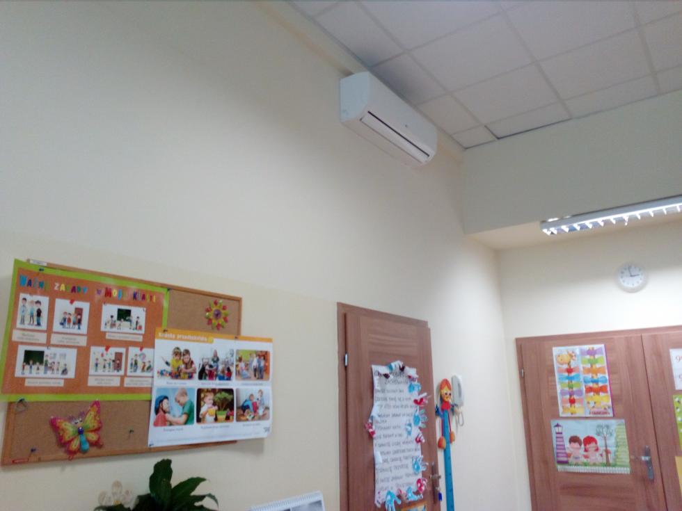 Klimatyzacja w przedszkolu 