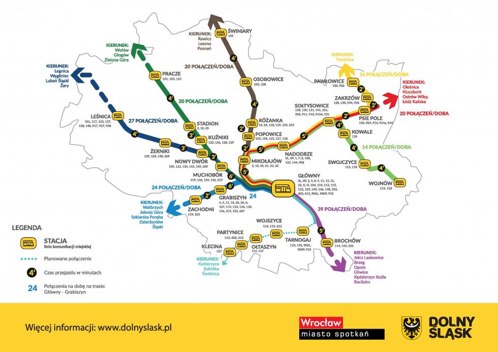 Więcej połączeń kolejowych na Dolnym Śląsku
