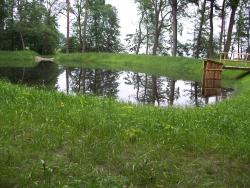 Sobtka - Odbudowano historyczny zbiornik wodny w Rezerwacie Archeologicznym
