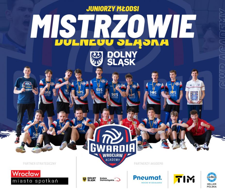 Gwardia Wrocław Academy - Juniorzy Młodsi najlepsi
