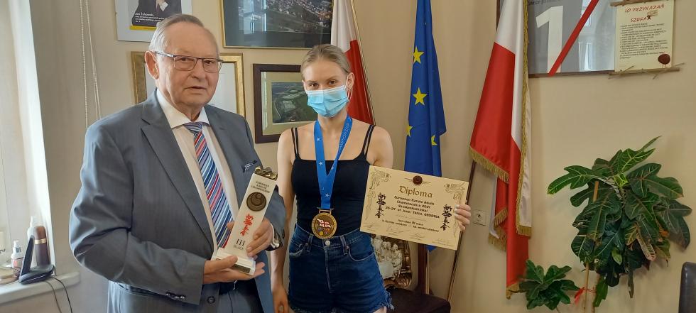 III miejsce Natalii Chrzanowskiej na Mistrzostwach Europy Shinkyokushin Karate