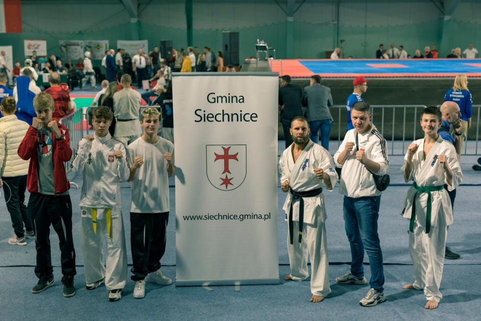 Doskonay wystp siechnickich karatekw na Mistrzostwach Polski w Zamociu 