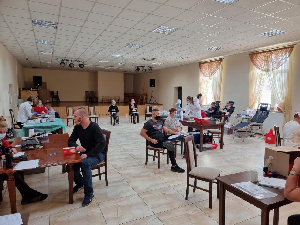 Akcja krwiodawstwa w gminie Jordanw lski