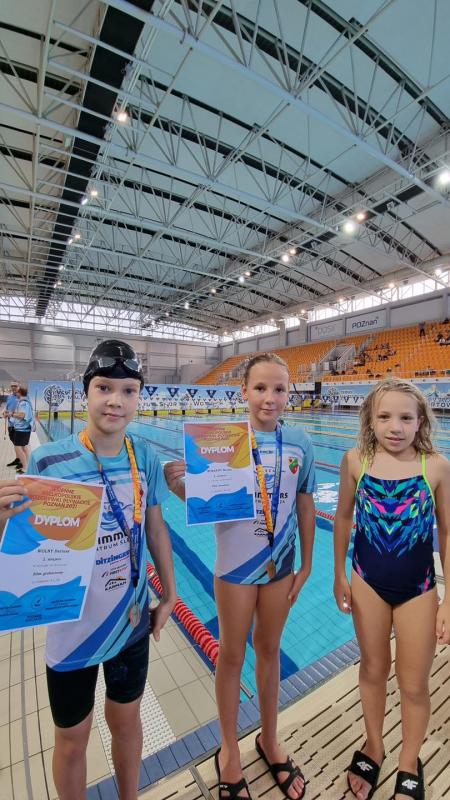 Grad medali Swimmers lza w Poznaniu
