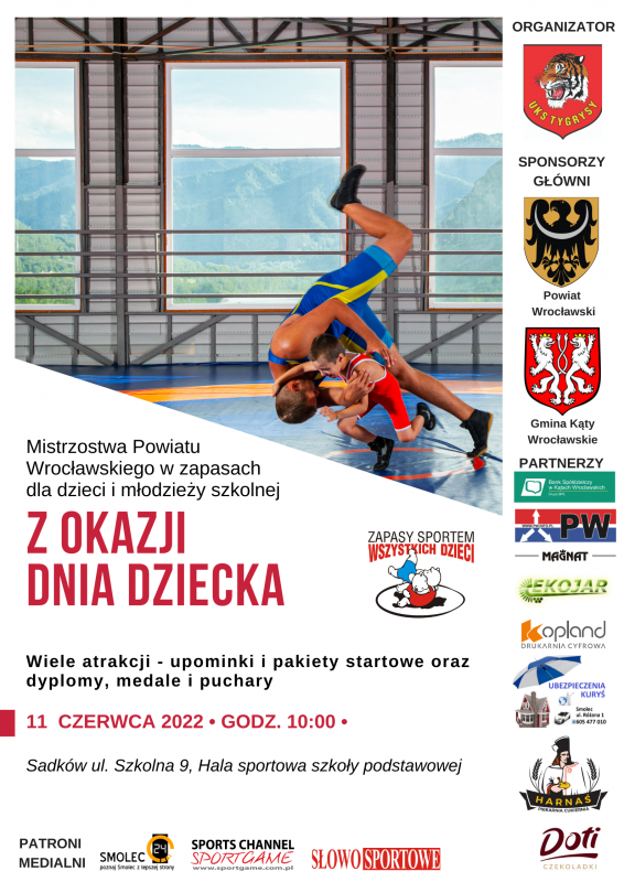 Otwarte Mistrzostwa Powiatu Wrocławskiego w zapasach klasycznych
