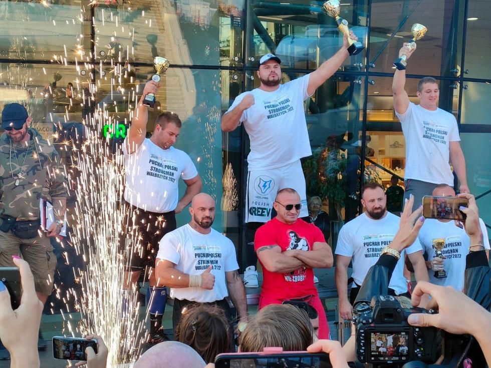 Mariusz Pachut zwycięzcą Pucharu Polski Strongman - Wałbrzych 2022