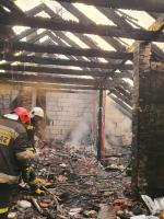 Długołęka - Palił się dom w Kątnej
